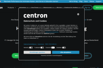 Изображение centron.de с сайта PICKHOST.RU
