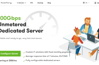 Изображение hostfory.com с сайта PICKHOST.RU