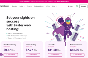Изображение hostimul.com с сайта PICKHOST.RU