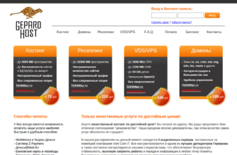 Изображение gepardhost.ru с сайта PICKHOST.RU