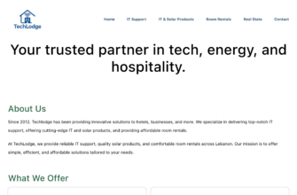 Изображение tech-lodge.com с сайта PICKHOST.RU