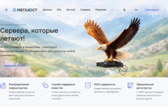 Изображение megahost.kz с сайта PICKHOST.RU