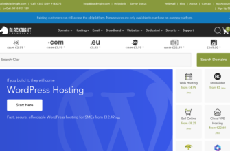 Изображение blacknight.com с сайта PICKHOST.RU