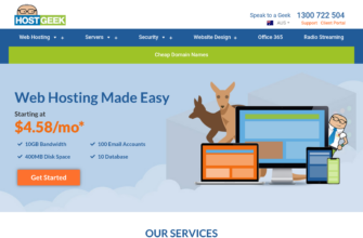 Изображение hostgeek.com.au с сайта PICKHOST.RU