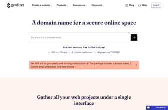 Изображение gandi.net с сайта PICKHOST.RU