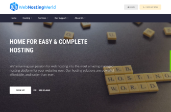 Изображение webhostingworld.net с сайта PICKHOST.RU
