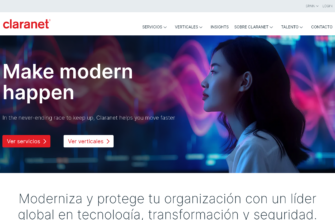 Изображение claranet.es с сайта PICKHOST.RU